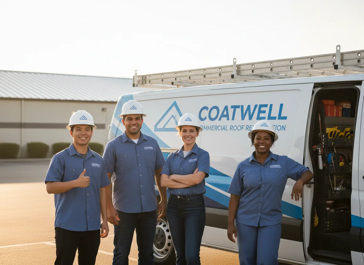 Commercial roof coating company in Surrey, ND